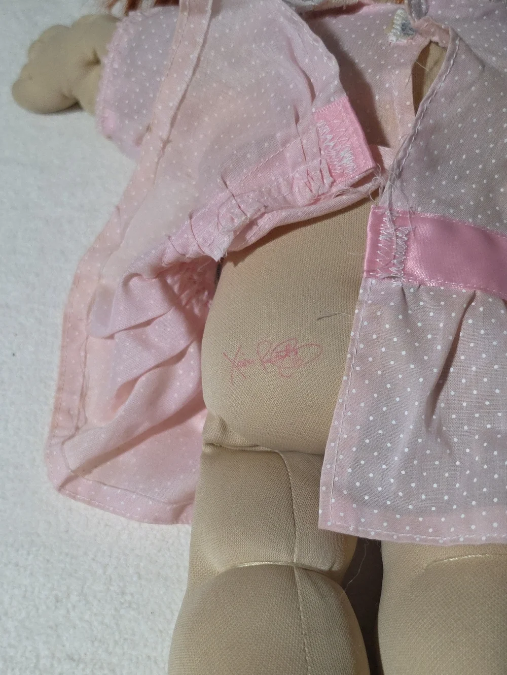 CABBAGE Patch synthetic hair red